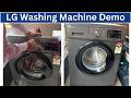 "Step by Step Guide How to Use LG fully Automatic Washing Machine"