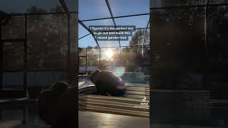 Let’s assemble my new galvanized raised garden bed. | Part 1