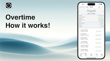 Overtime - How it works! | iboChron - Work Time Tracker