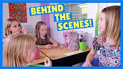 Filming Day !!! Behind the Scenes Prep For a TOY SCHOOL Kids Video !!!