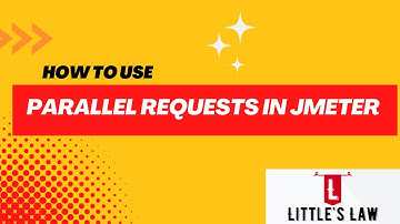 How to use Parallel HTTP request in JMeter #jmeter @littleslawyoutubechannel