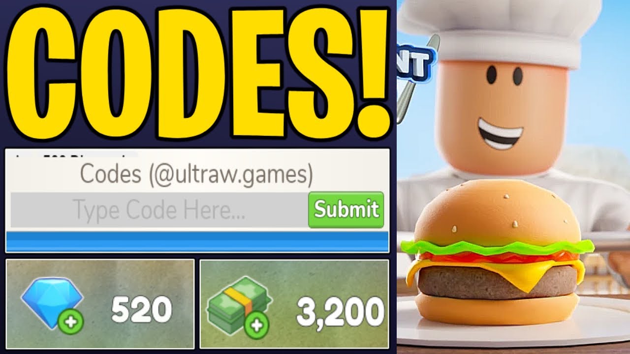 RESTAURANT TYCOON 3 CODES ROBLOX – All New Working Codes! - YouTube