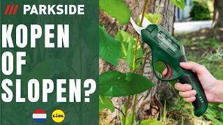 4V Accu-Tuinschaar Parkside Pags 4 A1 Dutch Nederlands Belgium Lidl