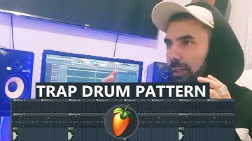 Trap Drum Pattern in FL Studio - Tutorial