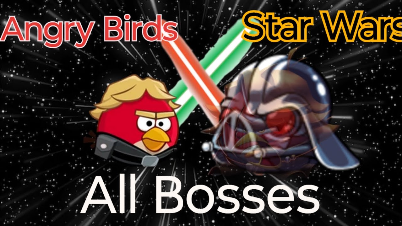 Angry Birds Star Wars All Bosses
