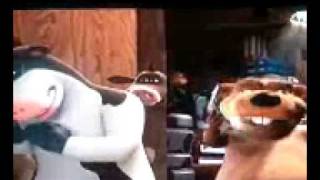 Barnyard  Mafia Mole On Cell Phone