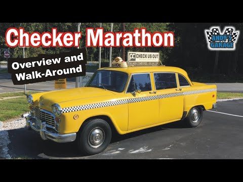 Checker Marathon TAXI Cab - Overview & Walk Around (Andy’s Garage: Episode - 227)