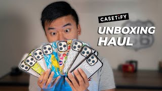 MASSIVE iPhone 13 Case Unboxing Haul | Casetify iPhone 13 Review!