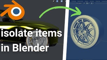 How To Hide / Separate objects in Blender (for a better workflow)