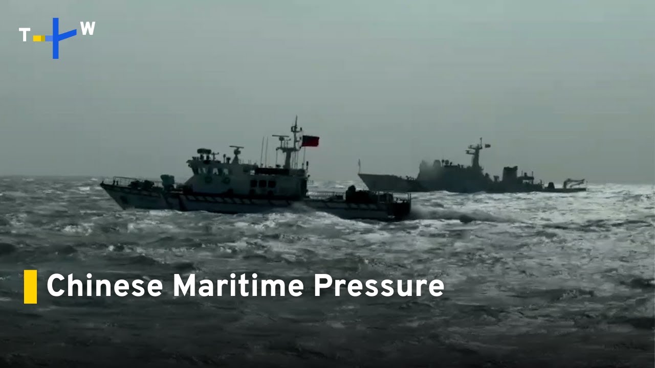Taiwan Intercepts Four Chinese Coast Guard Vessels Entering Kinmen's Waters｜TaiwanPlus News