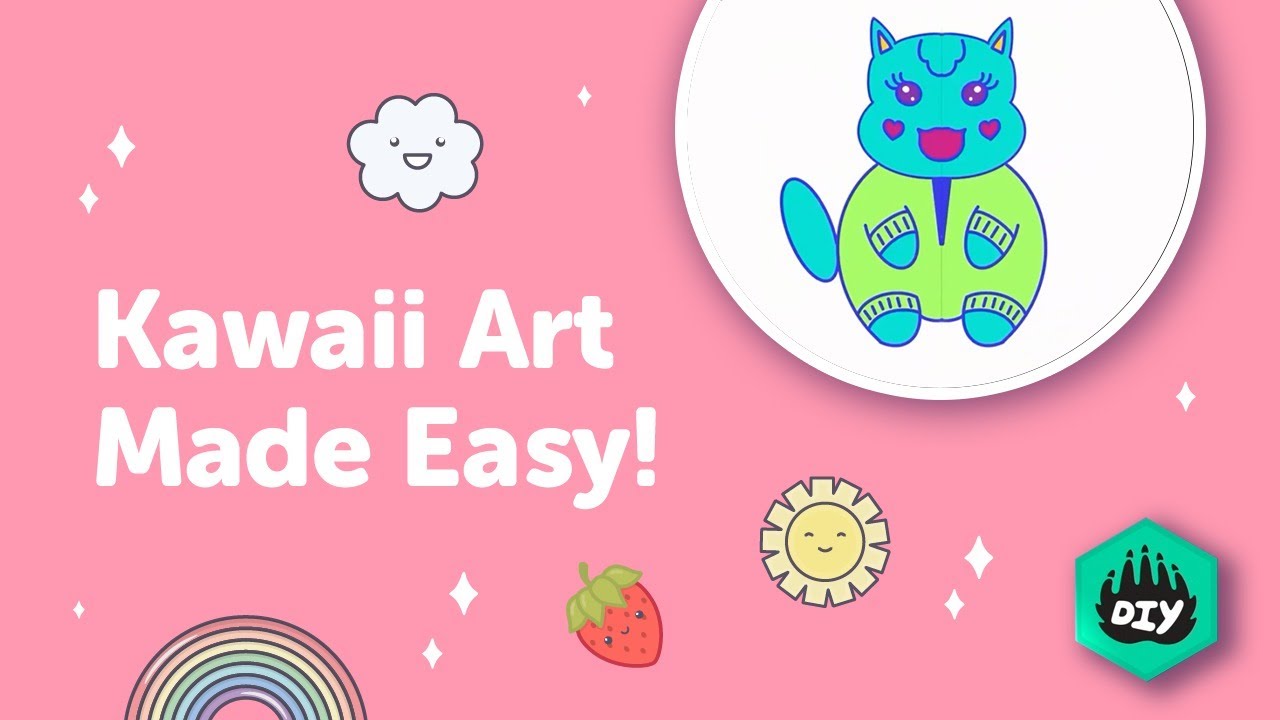 How to Create Art on Procreate Kawaii Art Characters Digital Art