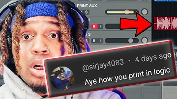 How To PRINT Vocal FX in LOGIC PRO X
