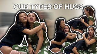 (ENG SUBBED) Lesbian type of HUG AND CUDDLES!// Jenis2 pelukan ala Lesbian!