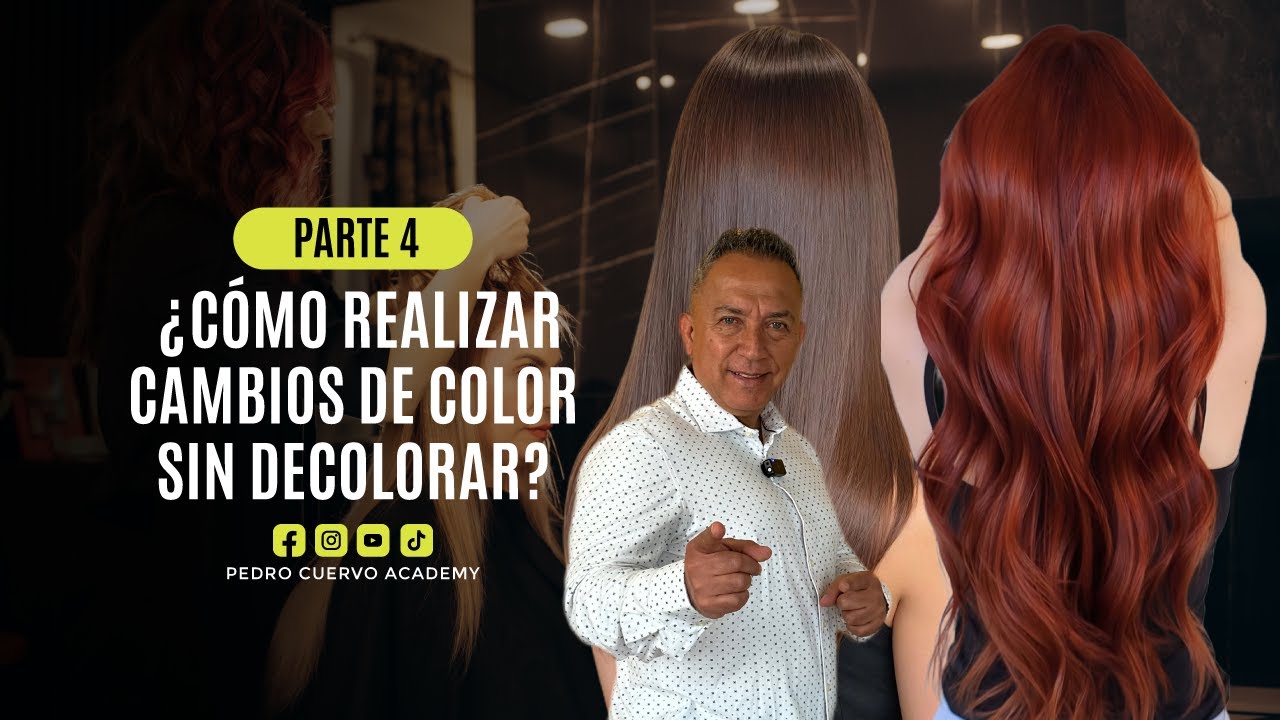 #colorimetría PARTE 4 ¿Cómo realizar cambios de color sin decolorar?