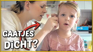 HELP! Have her holes grown closed? 😱 | Bellinga Vlog #1631