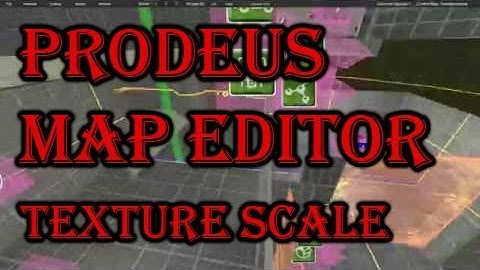 Prodeus Map Editor: Align, drag and rescale textures