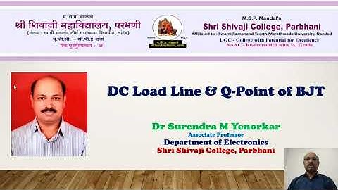 Dc Load Line & Q Point
