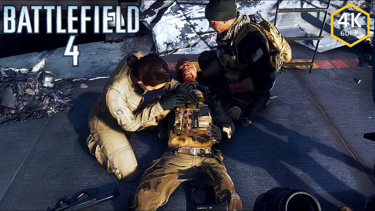 "Recker, you take the lead" - Kovic's Death｜Battlefield 4｜[4k 60FPS]