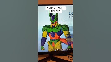 2nd Form Cell is OVERPOWERED in Sparking Zero #anime #sparkingzero #dbz #shorts