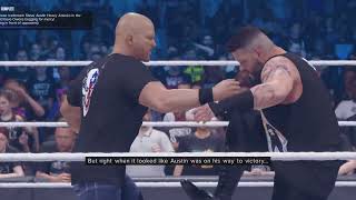 Stone cold Steve Austin vs Kevin Owens | WrestleMania
