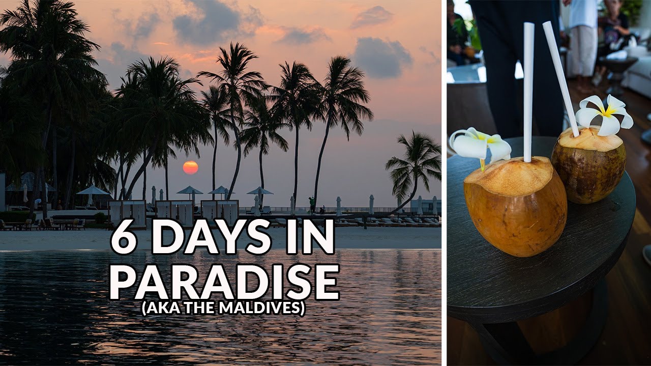 Spending 6 days in Paradise at Conrad Rangali Island in the Maldives!