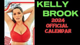 A Look At KELLY BROOK 2024 Official Calendar. #kellybrook #calendar #2024