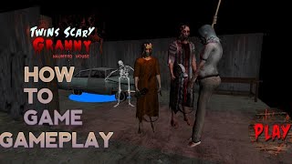 Twins Scary Granny: Haunted House Escape Game 2021 Gameplay screenshot 4