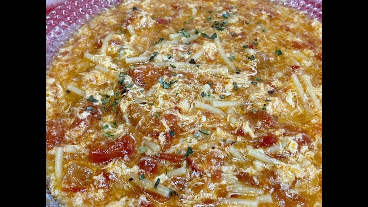 SOPA DE AJO CON TOMATE EN MAMBO!!!