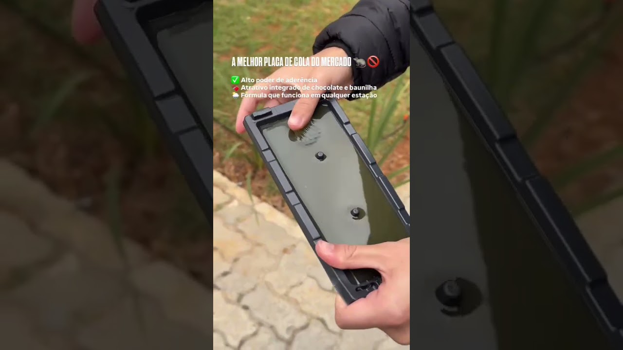 A melhor placa de cola para captura de roedores do mercado! 🐭🚫