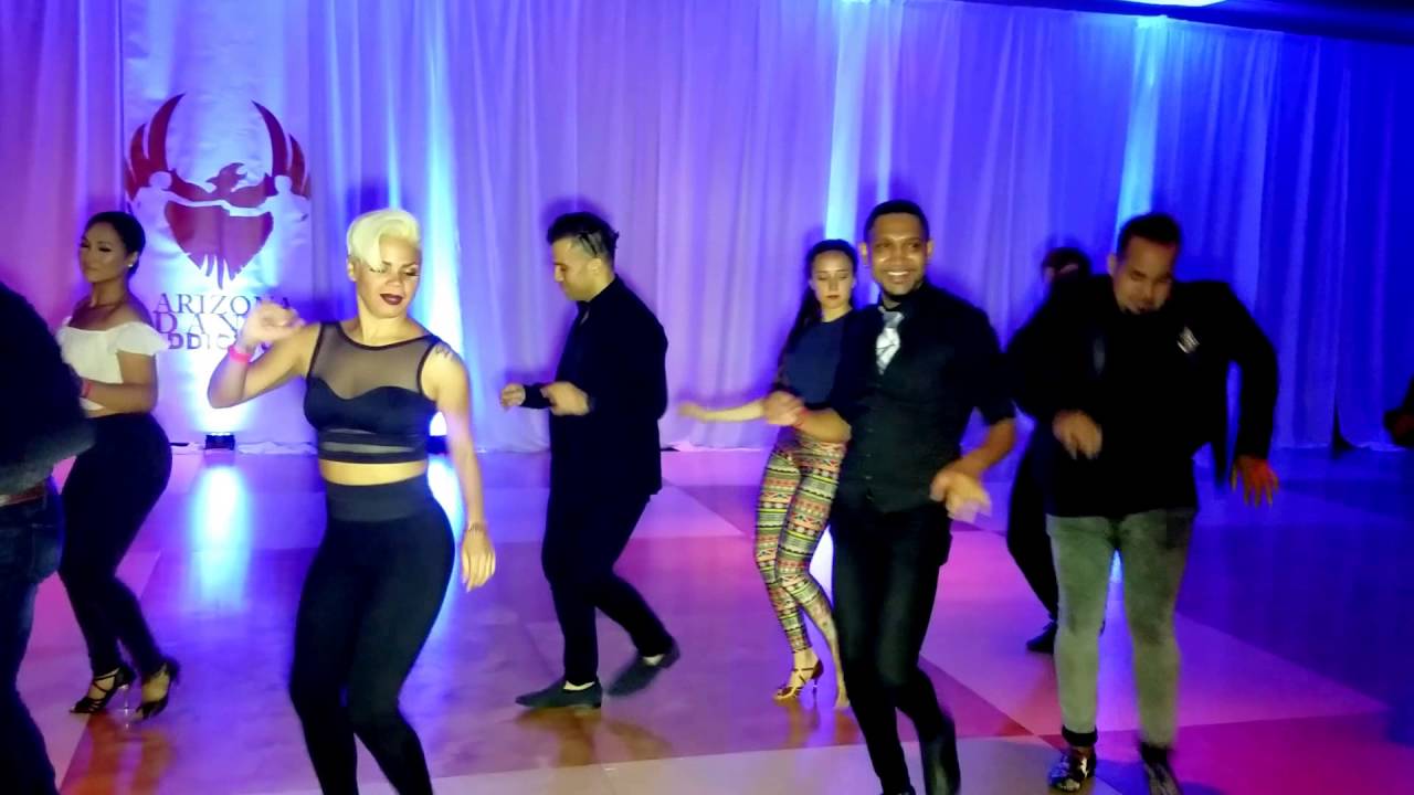Salsa Line Dance Arizona Dance Addition Festival 2016 YouTube
