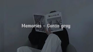 Memories - Conan gray speed up (lyric terjemahan) I wish that you would stay in my memories Resimi