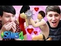 DIL PROPOSES - Dan and Phil Play: Sims 4 #28