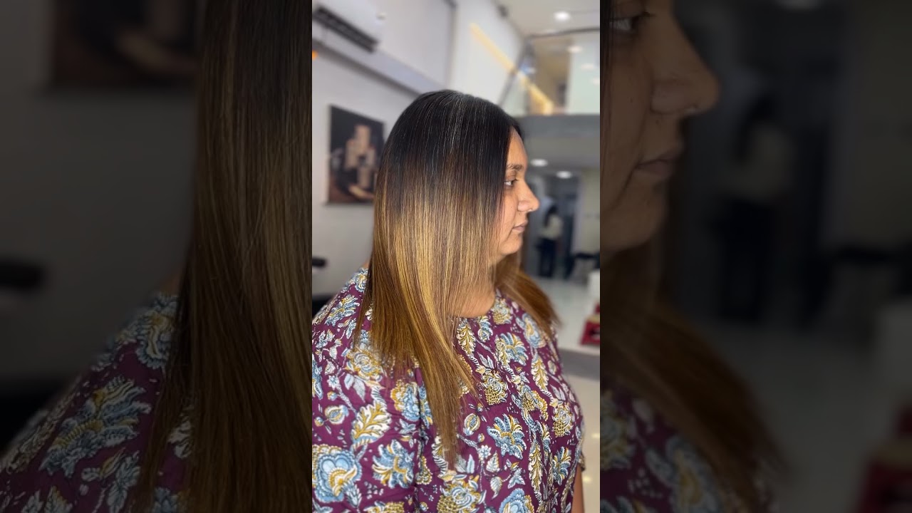 Blonde hair looking dry and damage 😳 Not to worry! BluePlex is the only solution! ♥️