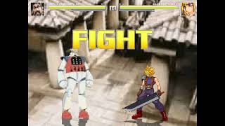 [MUGEN] King Leonidas KFX vs Cloud Strife   Leonidas release