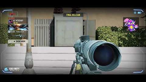 Call of duty mobile final kill cam with pro players