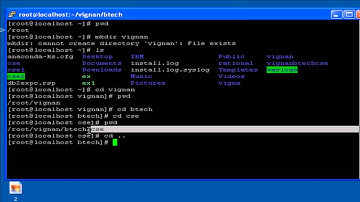 UNIX Change directory cd)