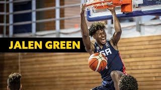 Jalen Green Houston Rockets Team Usa Fiba Highlights