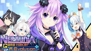 Neptunia Game Maker R:Evolution/ Let's make a video game (1)