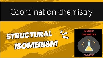 Structural isomerism || Coordination Chemistry || CSIR-NET || CHEMICAL SCIENCE || GATE ||SET