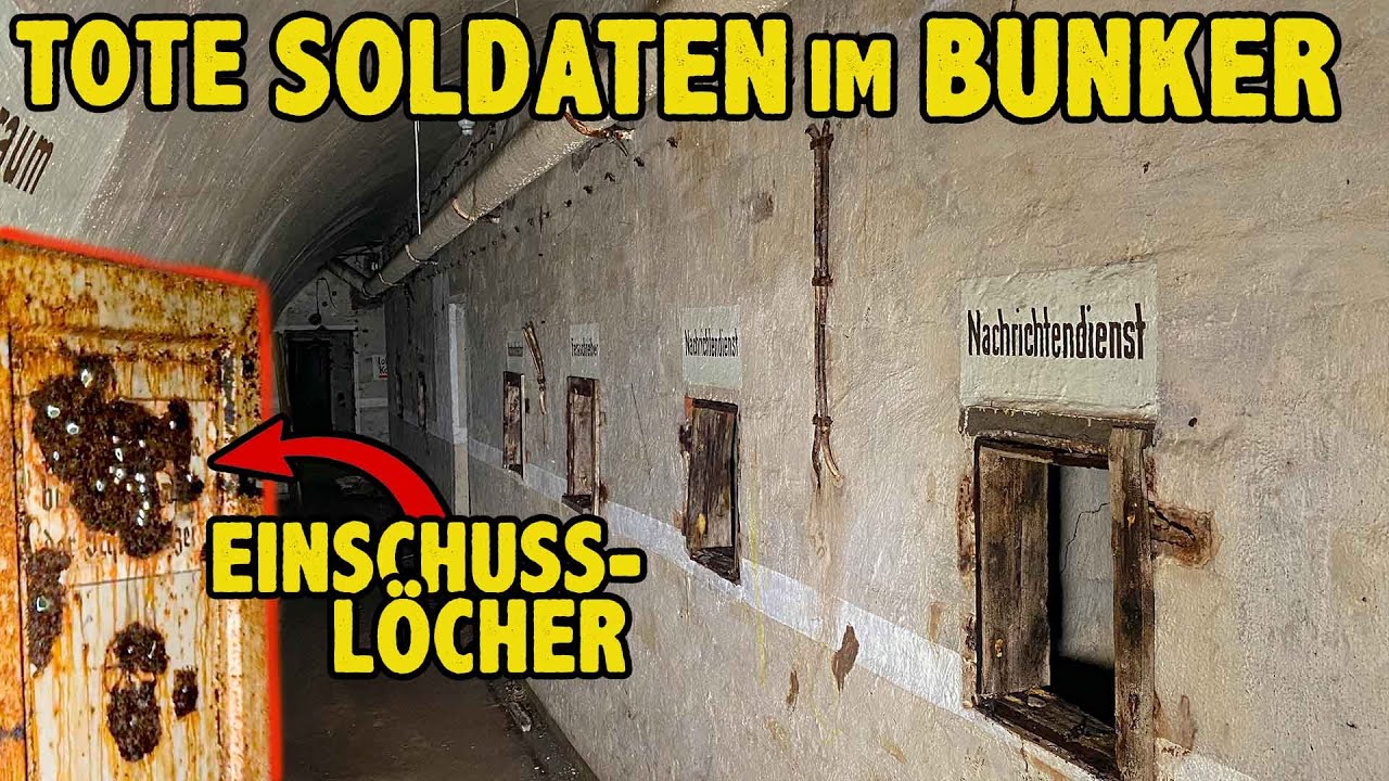 Grausiger Fund in Bunker 2 Wehrmachts Soldaten erschossen in Bunker Bei ÖFFUNG gefunden