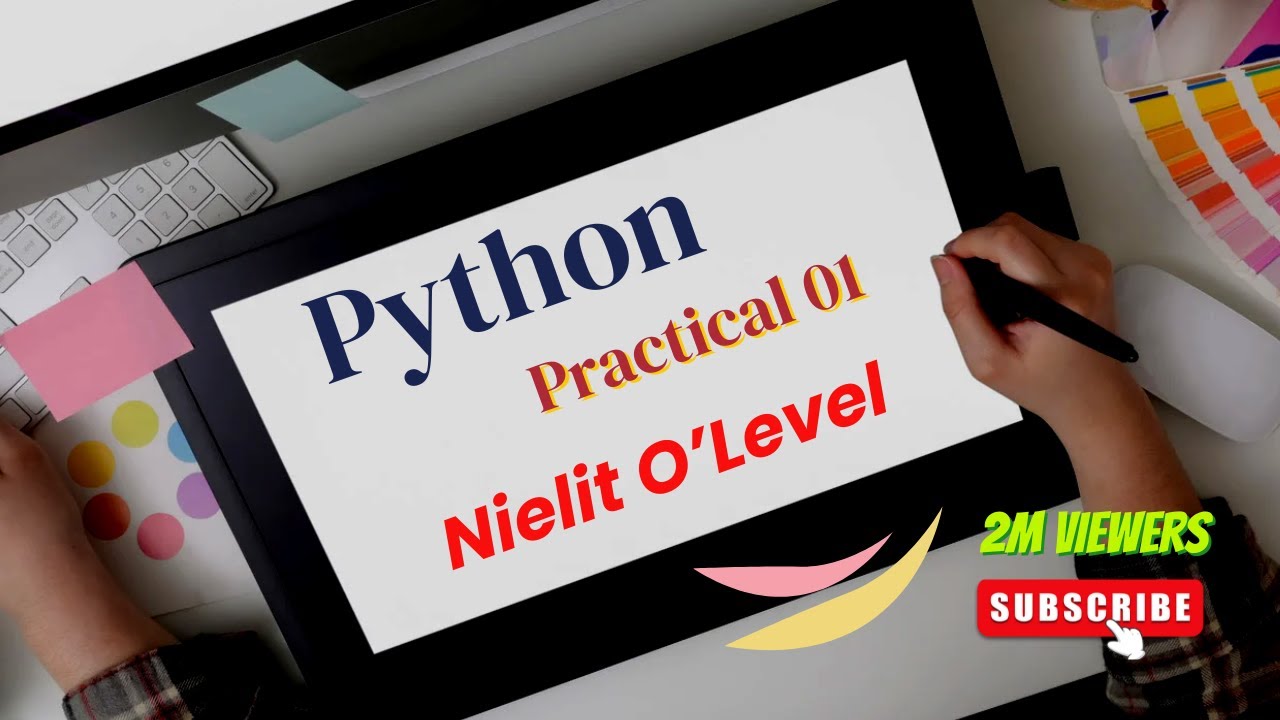 Python Programming for Nielit O Level Practical 1| Python Assignment ...