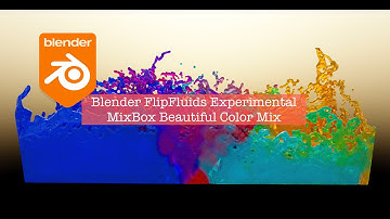 BSLIVE / Flip Fluids Experimental Mixbox Color Blending