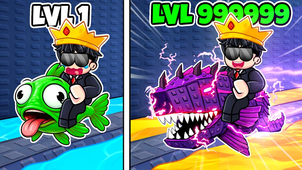 I Spent 7,320,123 ROBUX to Unlock ABYSALL HYDRA FISH in Fish Escape Roblox