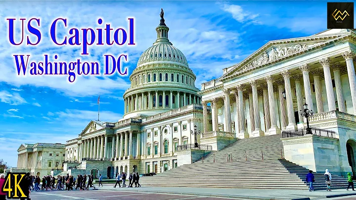 US Capitol Washington DC [4K] Walking Tour