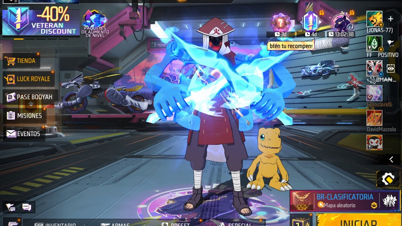 #FREEFIRE MADARA HOKAGE, LAS SKIN ESTAN A OTRO NIVEL