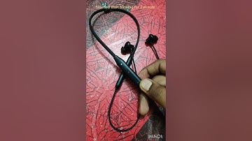 Turn off oneplus Z2 neckband manually. [turn off neckband without magnet & with the help of buttom]