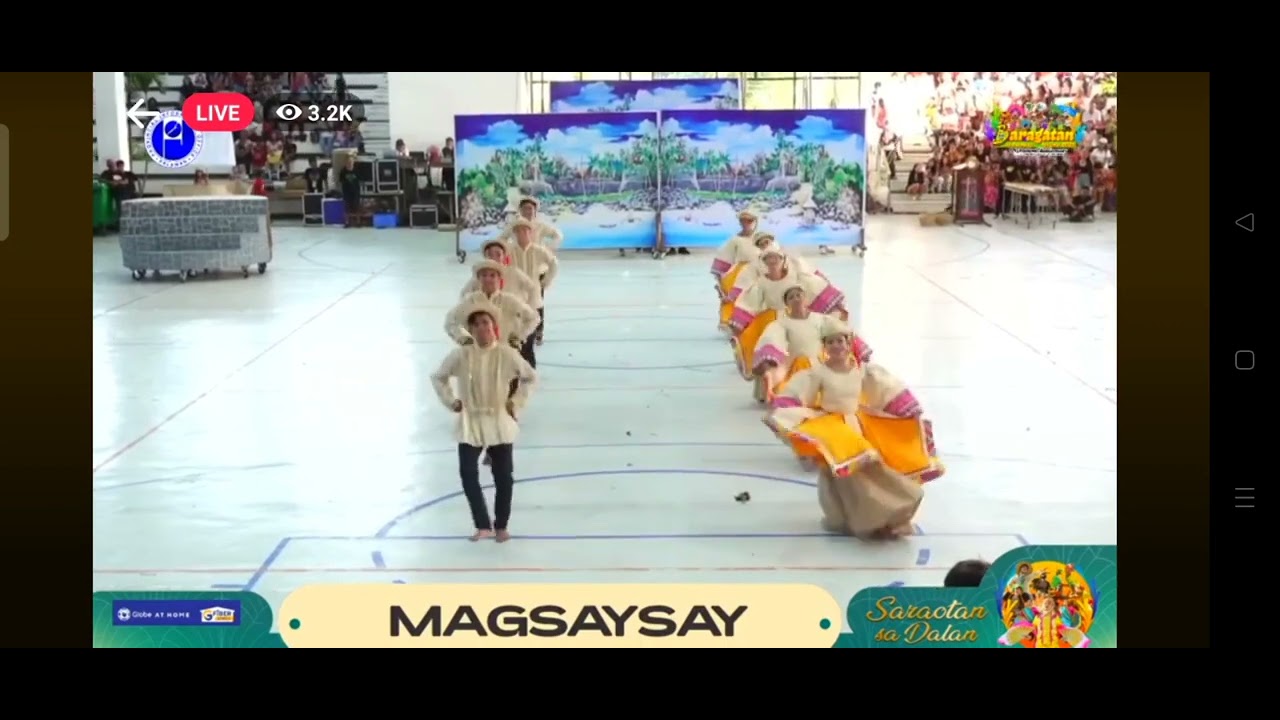TRIBU PANGALIPAY y ang Magsaysay performance during Baragatan 2023