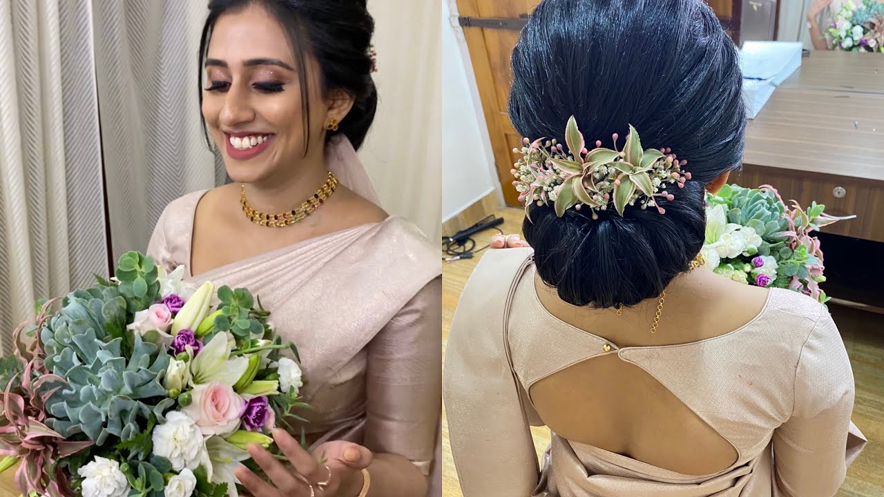 Christian Bridal Makeup & Groom Wedding Makeover Hairstyle & Makeup | Salon  at Kottayam, Kerala | Getting ready for engagement or marriage | a Bride  should look elegant and beautiful because its