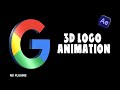 3D Logo Animation in After Effects | Shatter Effect | After Effects Tutorial | No Plugins