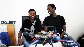 DAUST students build a prototype of a quadcopter